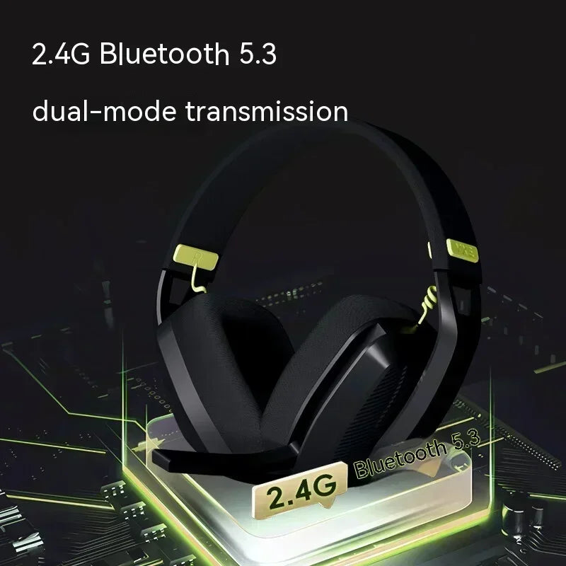 Dual Mode Wireless Gaming Headphone, Vgn Vxe, Sirene V1, Bluetooth, Bateria de longa duração, Personalizar, Redução de Ruído, PC Gamer